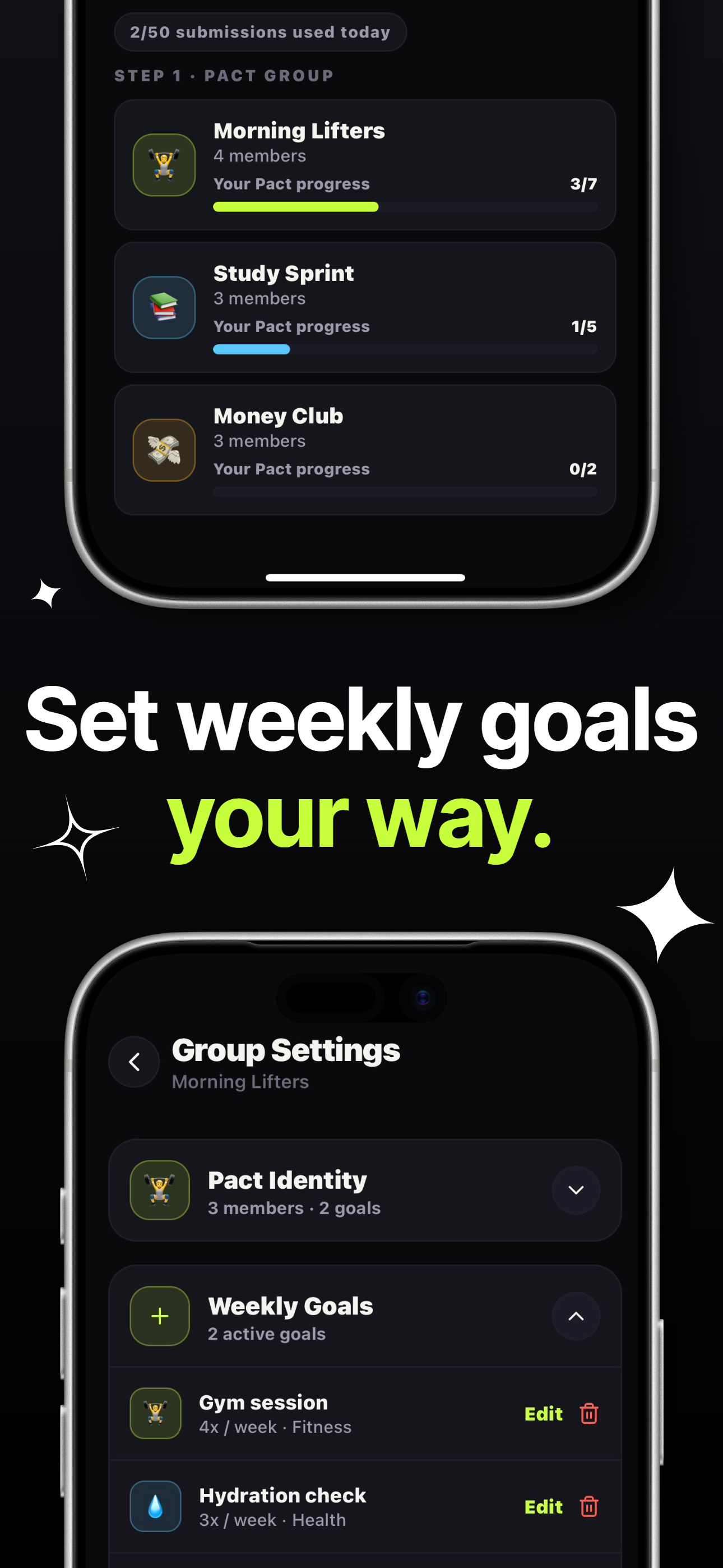 Pact app screenshot showing AI proof verification